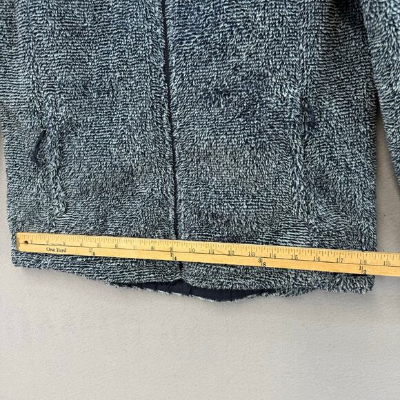 The North Face Osito Full Zip Fleece Women's M Light Blue Dark Blue Heather - Picture 15 of 15